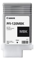Canon PFI-120MBK, Matte black, Pigment-based ink, 130 ml, 1 pc(s)