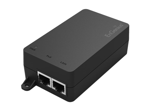 EnGenius EPA5006GAT, Fast Ethernet, Gigabit Ethernet, 10,100,1000 Mbit/s, IEEE 802.3af, IEEE 802.3at, Full, Black, 100 m