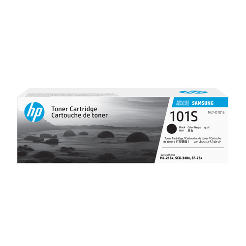 Samsung MLT-D101S Black Original Toner Cartridge, Black, 1 pc(s)