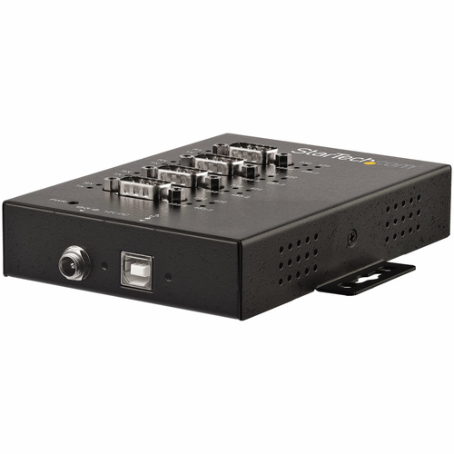 StarTech.com ICUSB234854I, USB 2.0 Type-B, Serial, Black, Steel, Power, 12 V