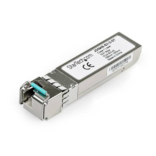 StarTech.com JD094B-BX-D-ST, Fiber optic, 10000 Mbit/s, SFP+, LC, BX, 10000 m
