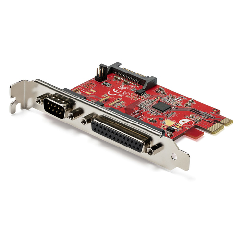 StarTech.com PEX1S1P950, PCIe, Parallel, Serial, PCIe 2.0, RS-232, Red, 3188058 h