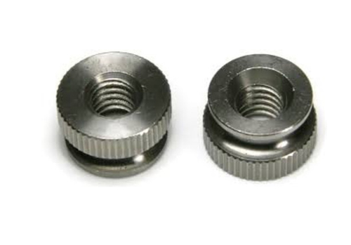 Zebra Thumb Nut 6-32 x .50 Brass, Stainless steel, 25 pc(s)