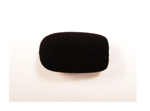 Zebra KT-HSX100-MWS1-50, Microphone windscreen, Black